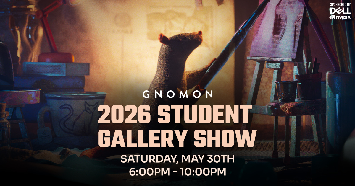 2026 Student Gallery Show + Alumni Panel - Gnomon