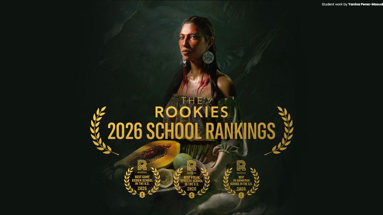 Gnomon Ranks #1 in the U.S. for Game Design, Visual Effects, and 3D Animation in The Rookies 2026 School Rankings