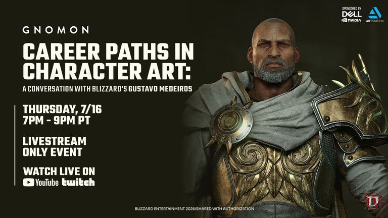 Career Paths in Character Art: A Conversation with Blizzard's Gustavo Medeiros