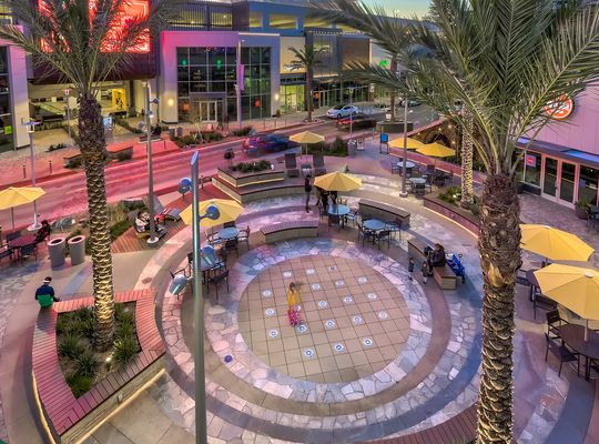 New Campus Exterior Courtyard