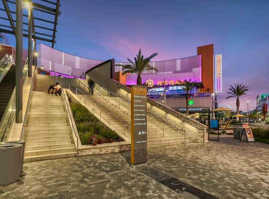 New Campus Exterior Entrance Stairs