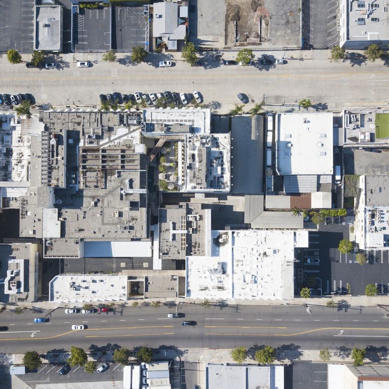 Aerial View of Gnomon's Campus