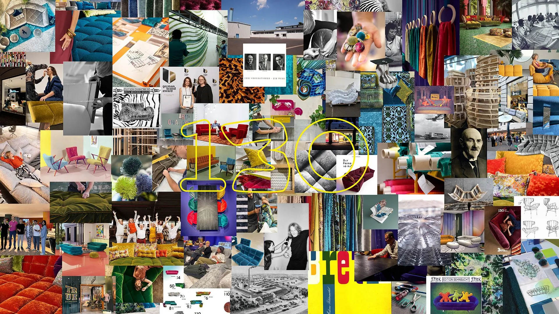 Bildercollage 130 Jahre Bretz