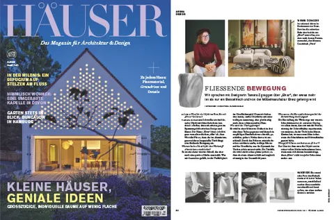 Pressebericht im Magazin Häuser