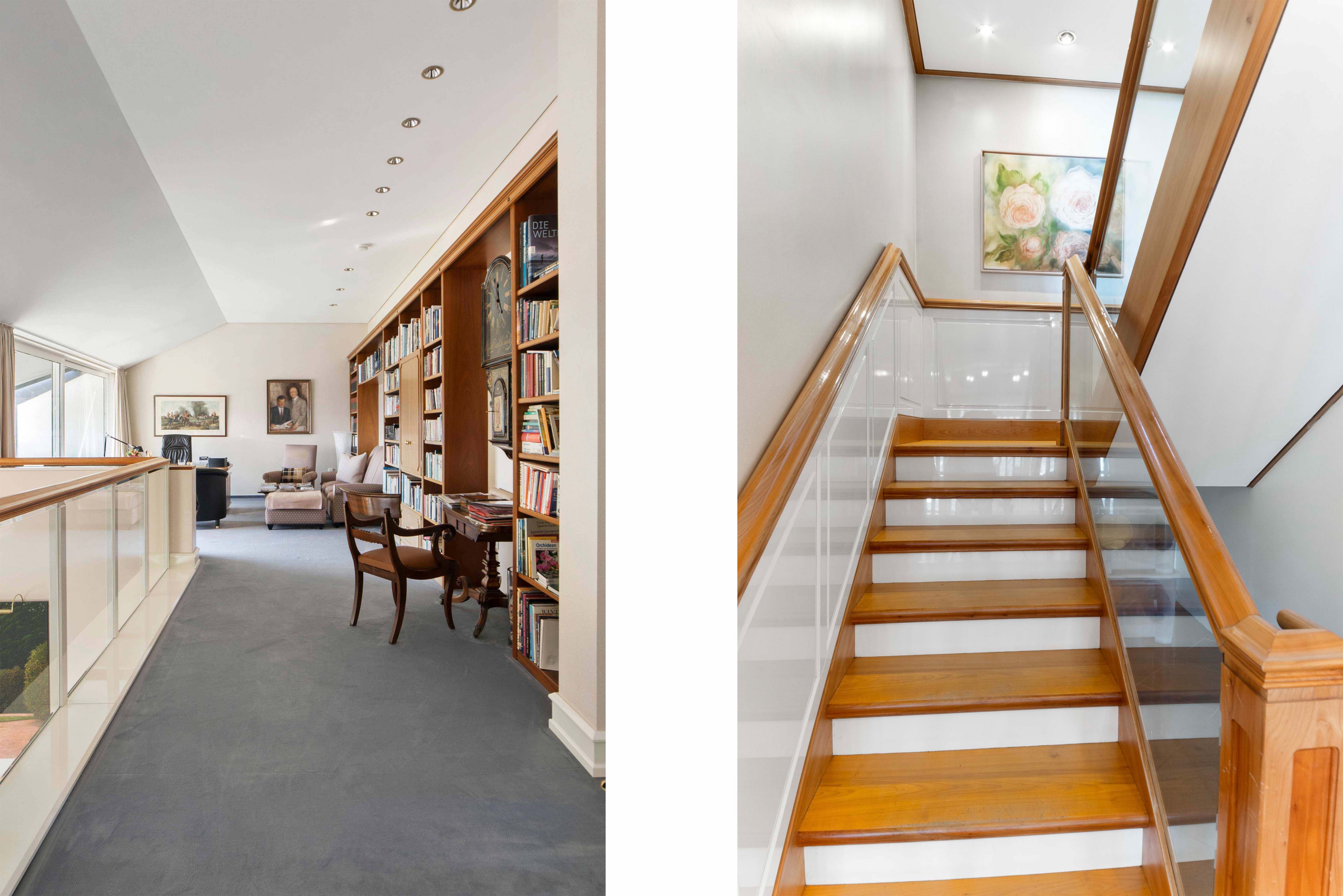 Galerie und Treppe