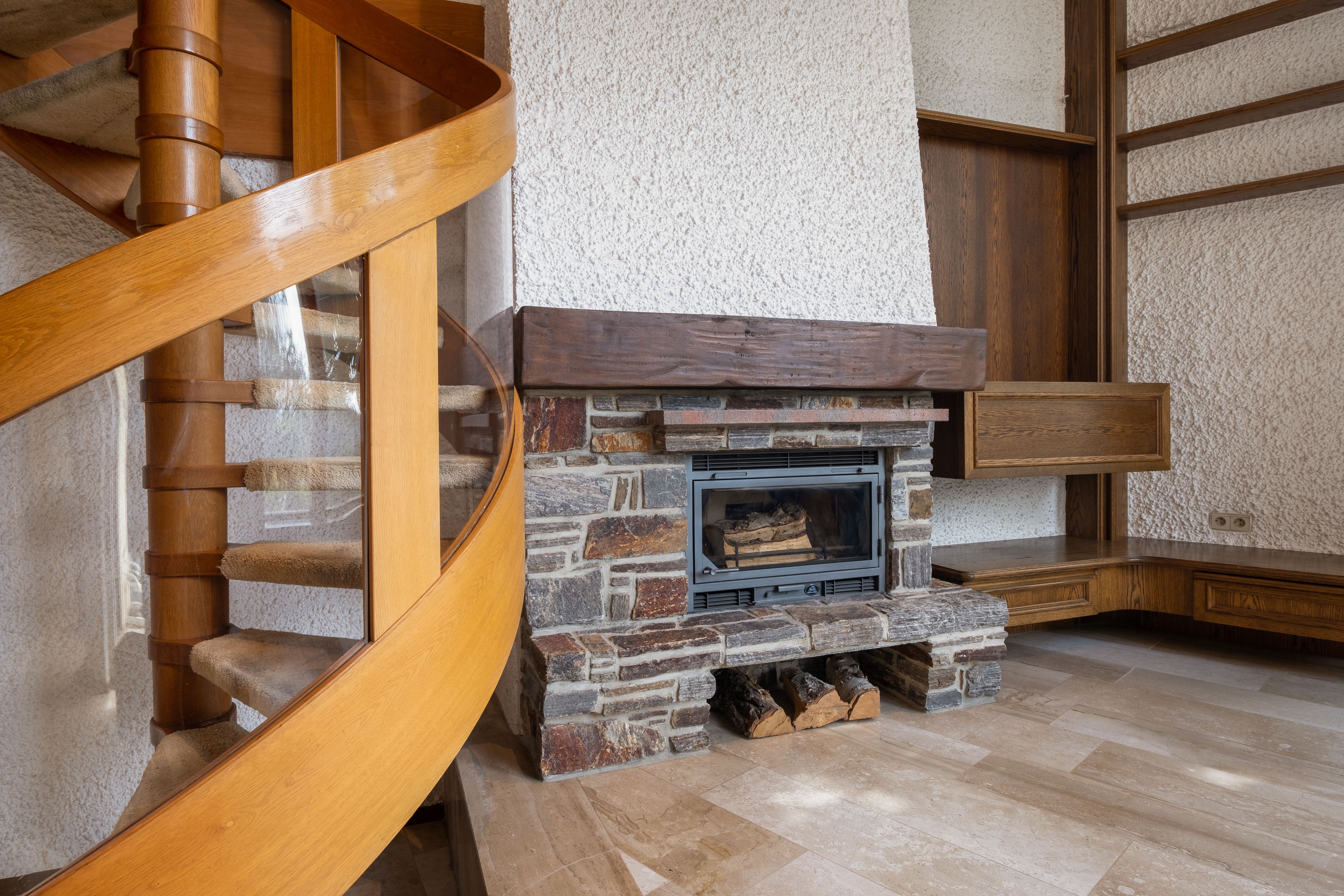 Kamin im Wohnbereich