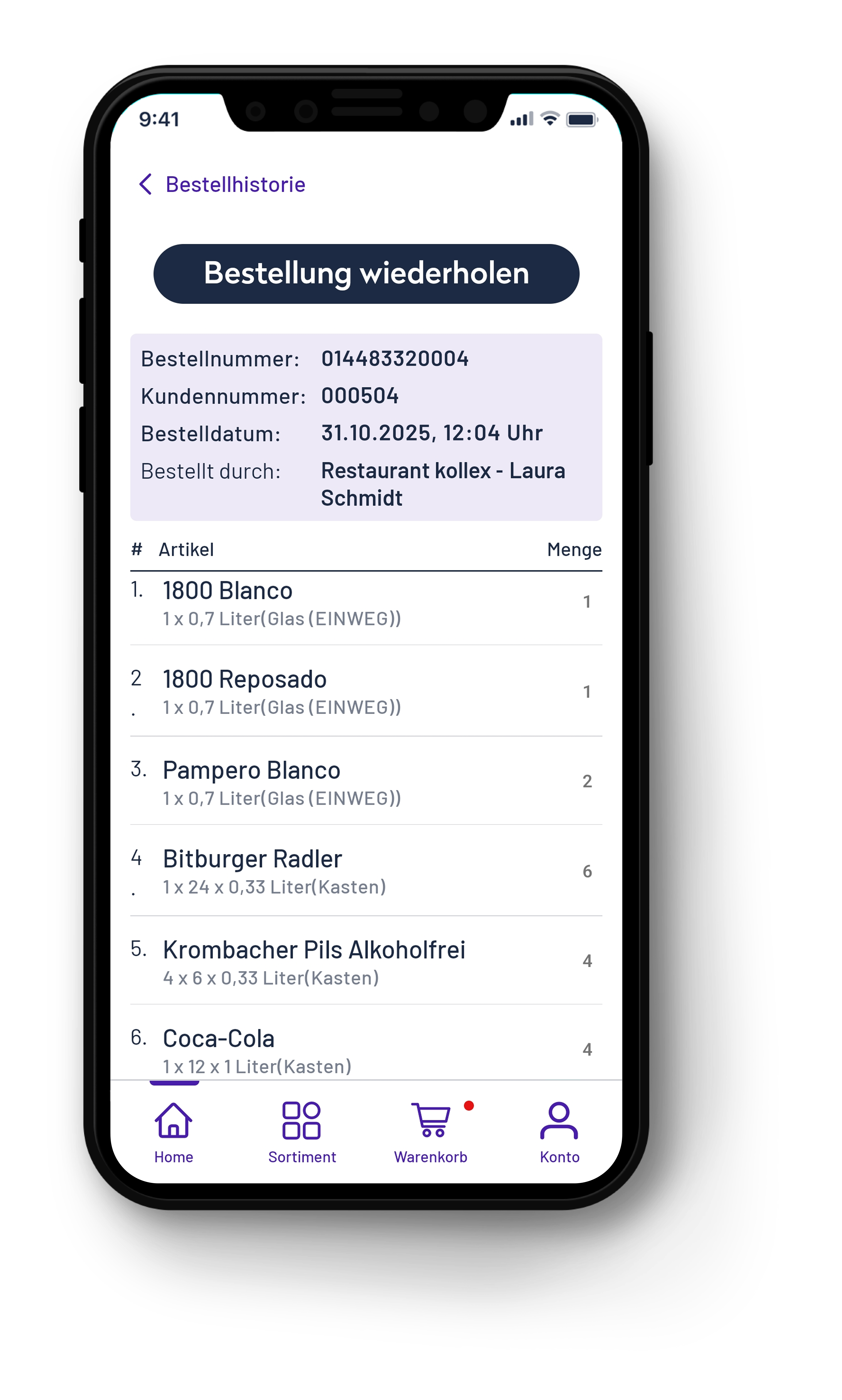 kollex_app_bestellung_wiederholen
