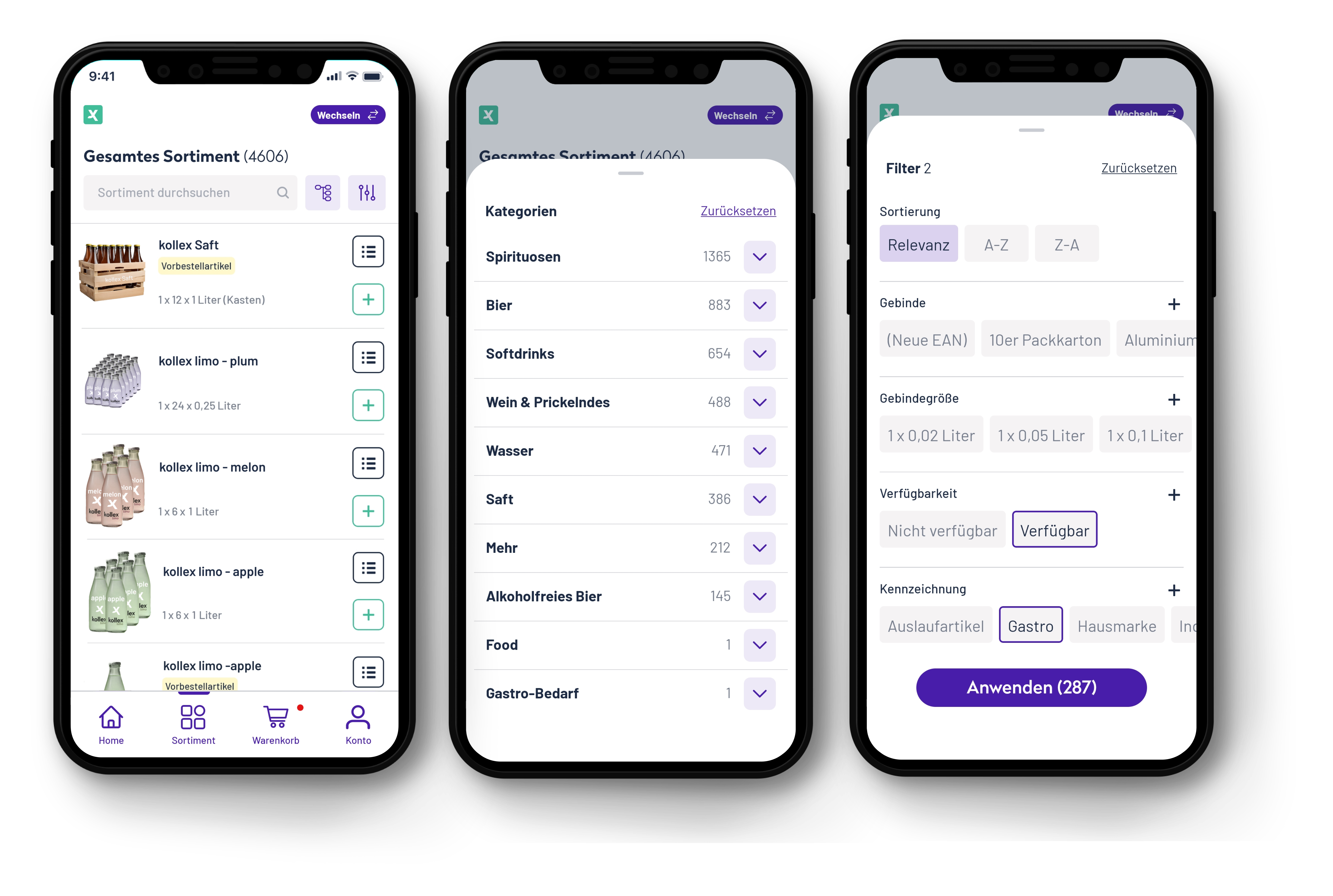 kollex_app_Artikel_filtern kollex_app_Artikel_filtern