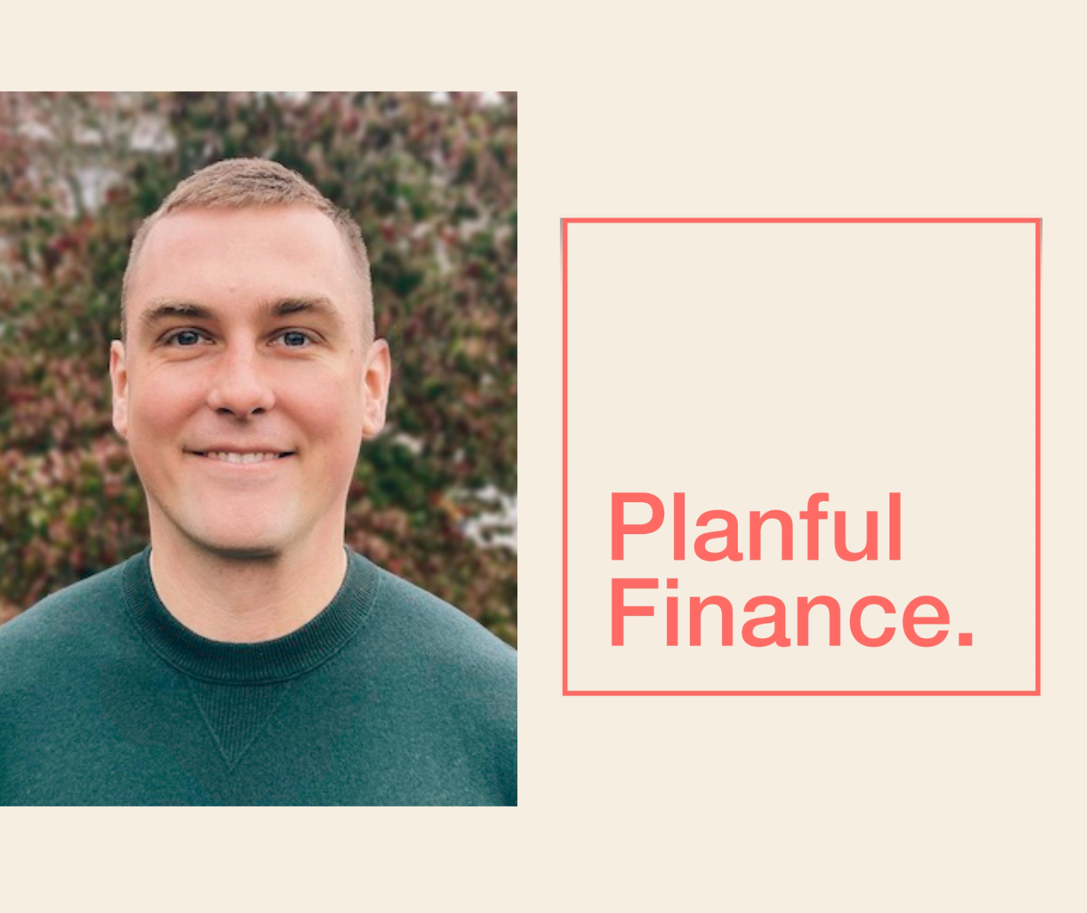Scott Frey headshot alongside text reading "Planful Finance."
