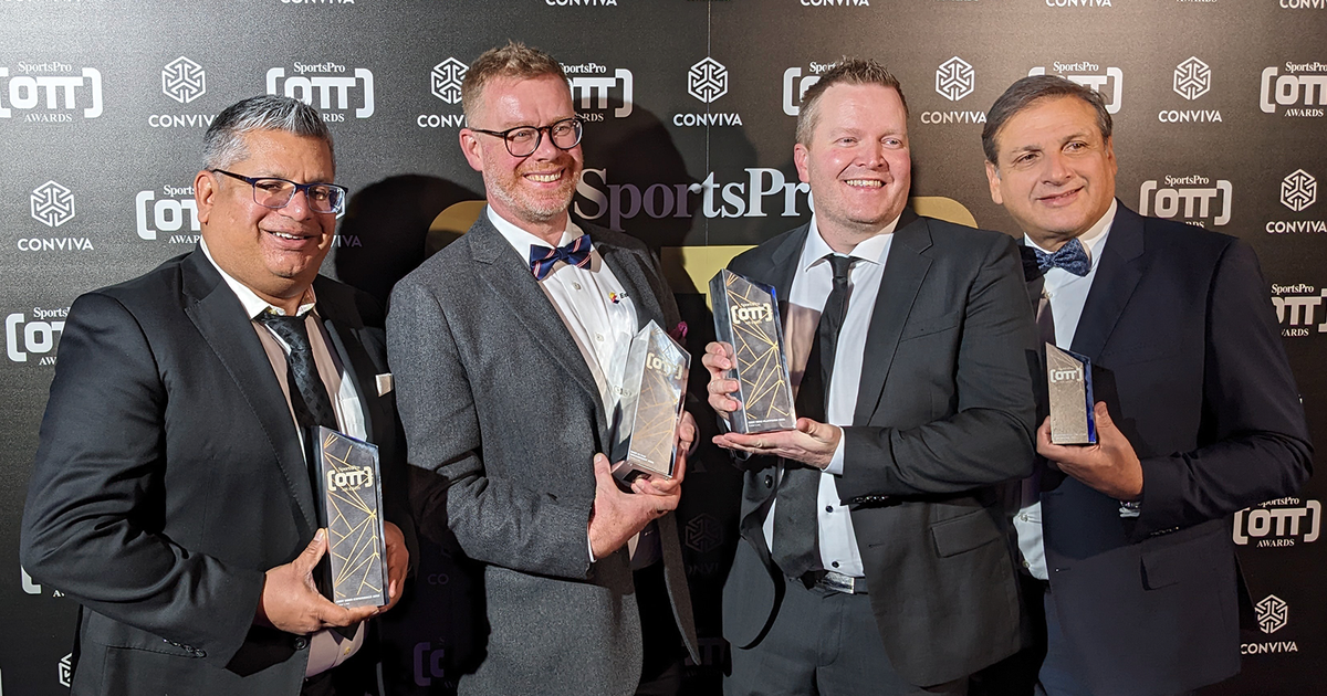 Ease Live · Ease Live wins a hat-trick of gold awards at the SportsPro ...