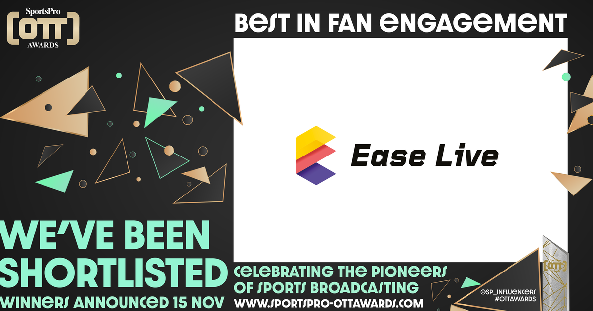 Ease Live · Ease Live shortlisted for the OTT Awards for the YES Edge ...