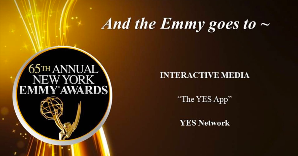 Ease Live · YES Network Earns Seven New York Emmy Awards