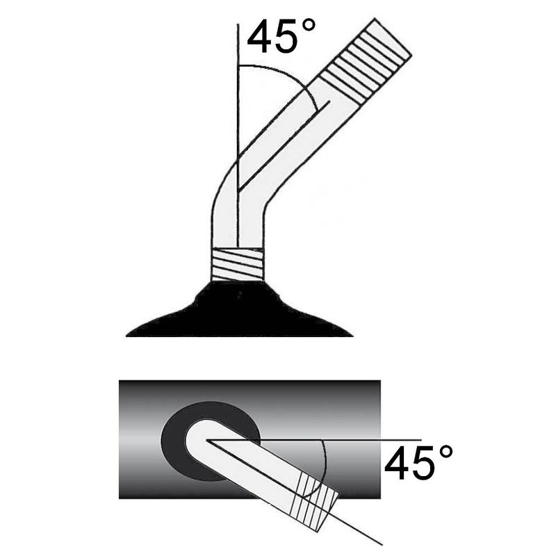 Schlauch 3.00-4" (260x85mm)
Ventil: AV 45/45°
(SWISS-TRAC)