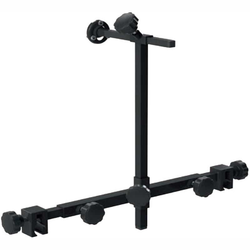 Appui-tête avec support pince Ø22/25
Avec rotule, sans coussin, acier noir
Plage de régl. L: 400-570mm / H: 350mm