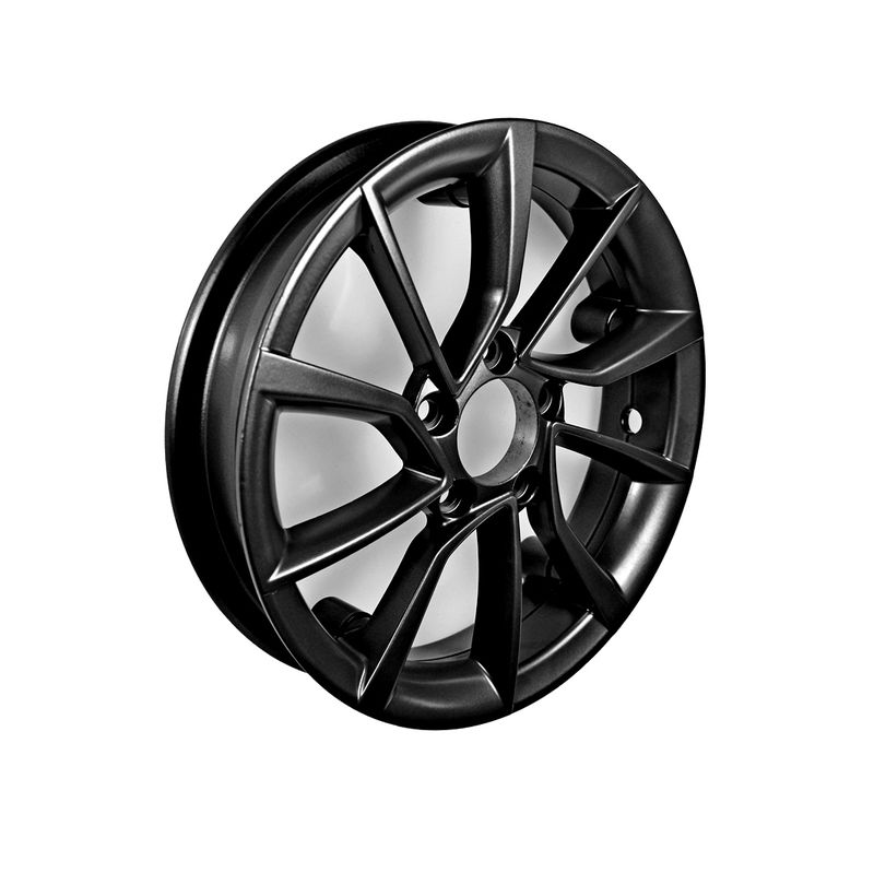 Jante alu Rolko 14" noir séparable
Pour pneu 3.00-8" / 12.1/2x2.1/4"
Pour flasque 5xM8 au cercle de Ø58mm