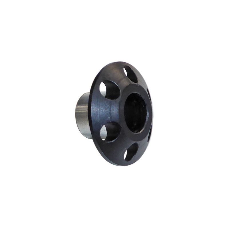 Fadenschutzscheibe für 6900 2RS-Lager
Material: Aluminium schwarz eloxiert
Ø-Masse: 8/10/22, Distanz-Mass: 4mm