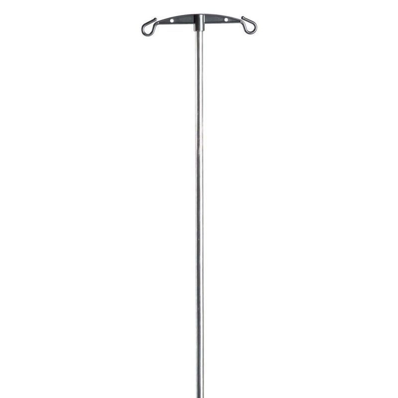 Infusionsstab aus Edelstahl
Rohr-Ø: 16mm
Flaschenhalter Kunststoff, zweiarmig
