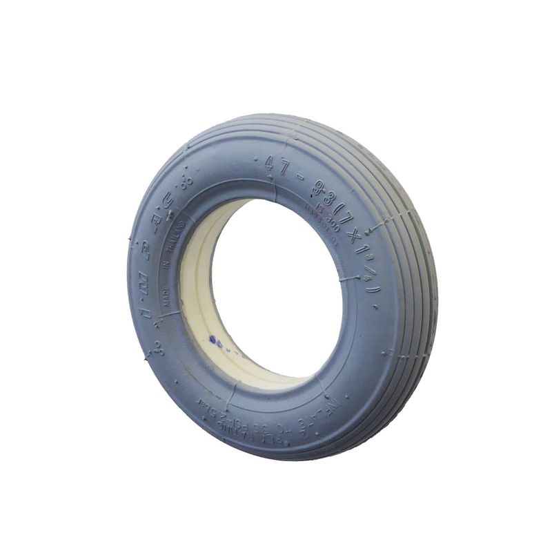 Pneu increvable 7x1.3/4" (remplit PU)
Couleur gris, profile rainuré (R-103)
Espace du fond de jante: 28mm