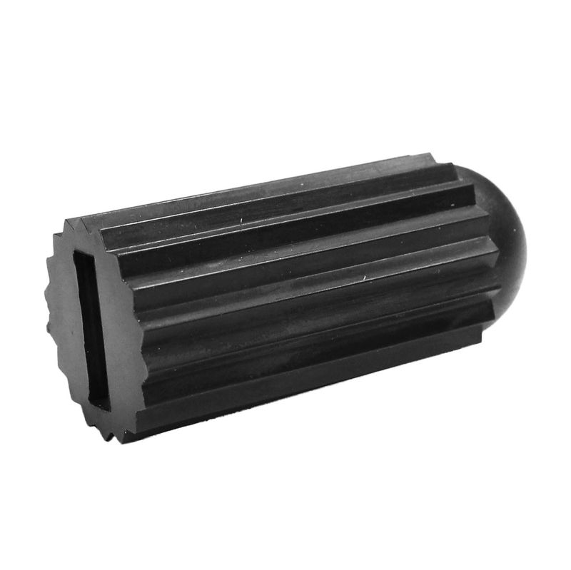Bremsklotz schwarz
Material: PVC, 90 Shore A
Rechteck-Öffnung: 4x15mm