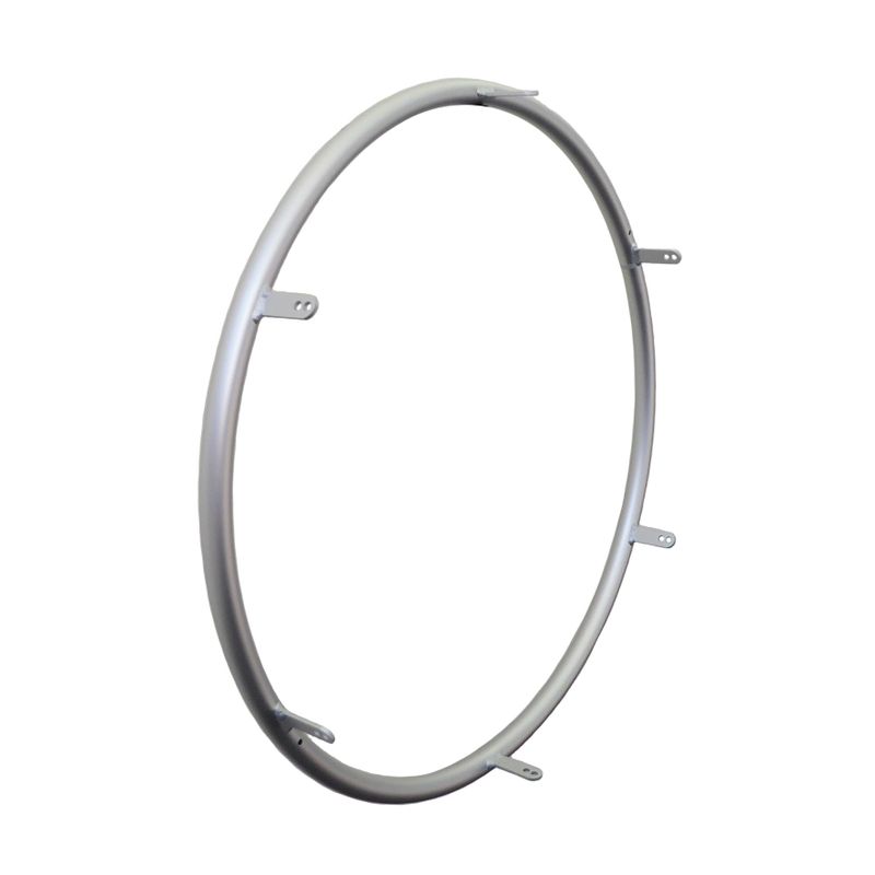 Greifreifen 22" Alu Silber
Reifen-Ø: 470mm, Rohr-Ø: 20x1mm
mit 6 Laschen