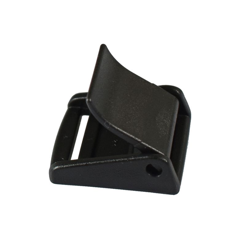 Klappverschluss für Gurtband 25mm
Kunststoff schwarz