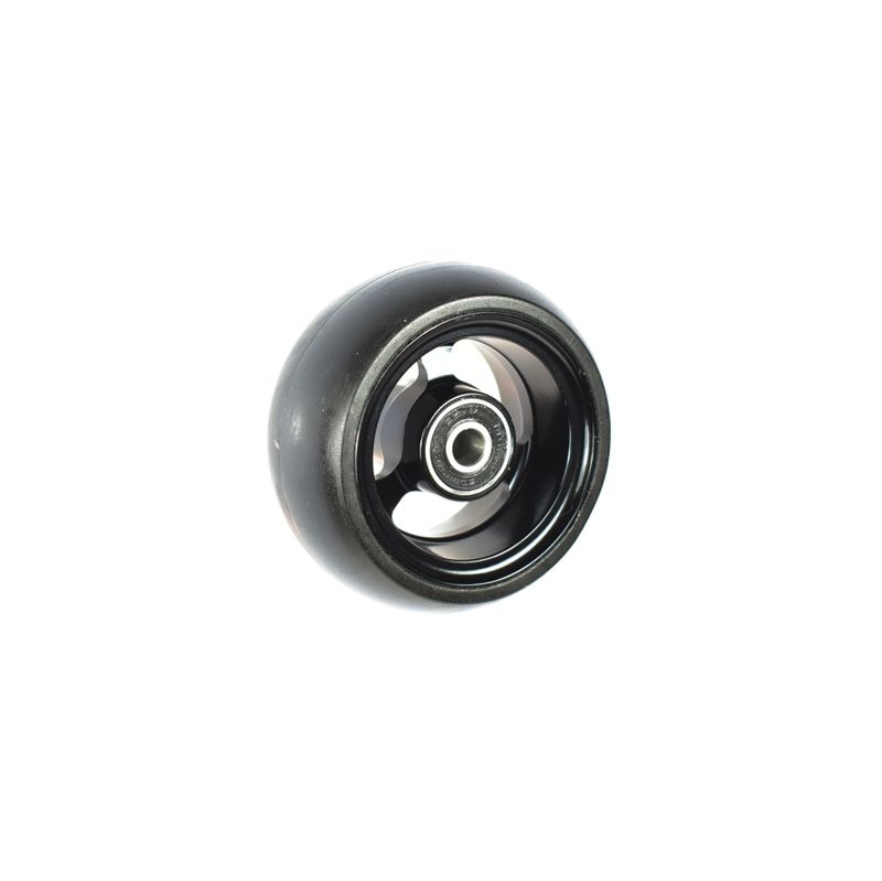 Alurad FrogLegs 3x1,4" schwarz
PU-Reifen 80x36mm schwarz
Bohrung 8,0mm / NL 25mm