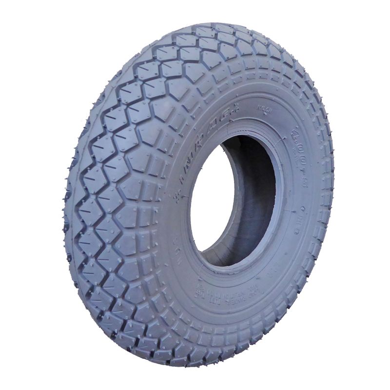 Bereifung 4.00-5" (XSense)
Farbe grau, Profil Block (CY-270)
Reifendruck: 3.0 Bar, 4PR
