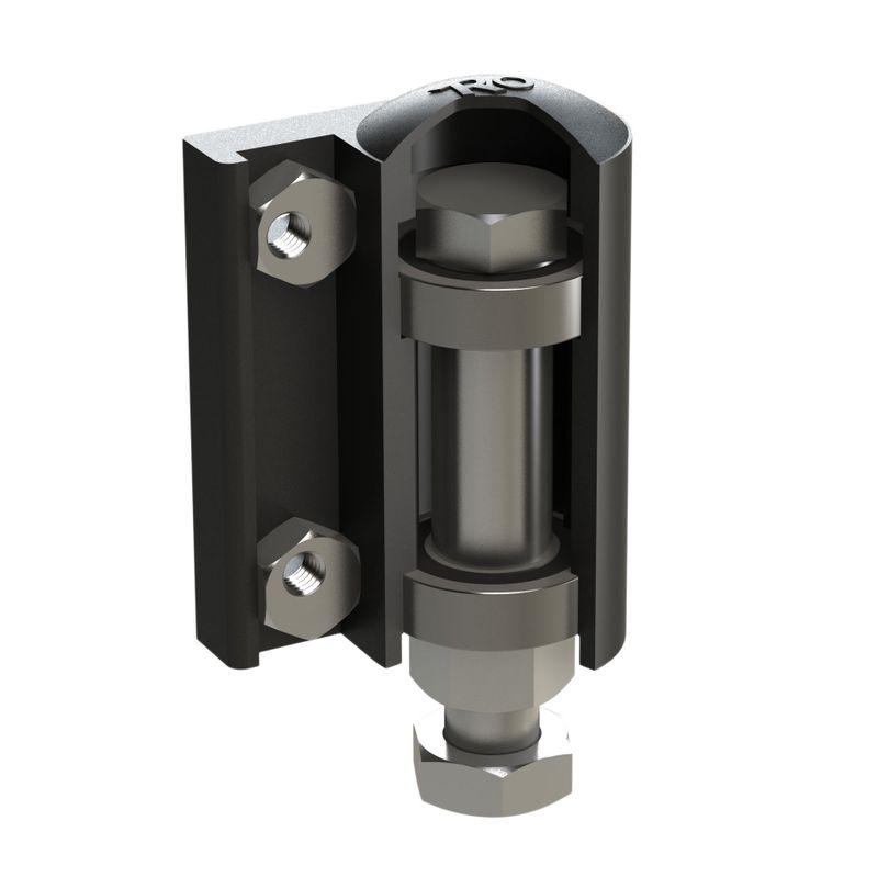 Alu-Verlagerungssatz Links
inkl. Lager, Abdeckung, Exzenter
mit Achse M12x75mm