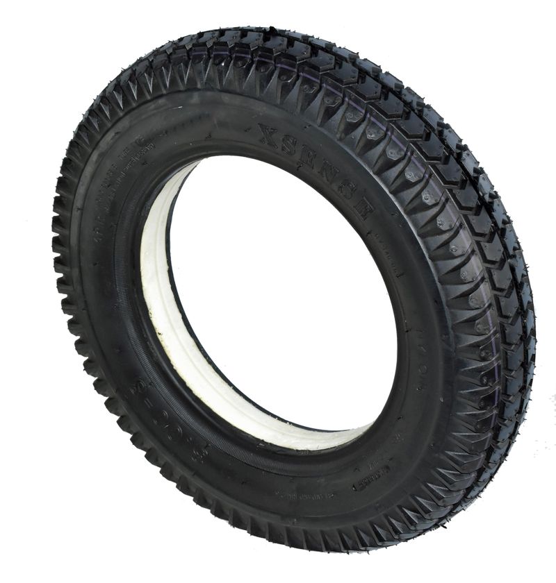 Pneu increvable 3.00-8" (remplit PU)
Couleur noir NM, profile cramp. (CY-145)
Espace du fond de jante: 55-60mm