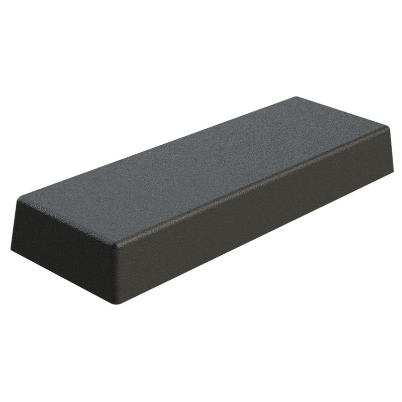 Appui générale, mesures 330x119x42mm
Couleur noir, matériel en polyuréthane
Coeur en bois, 2x M10