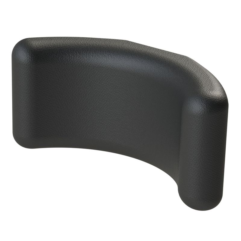 Kopfpolster Nr. 3 LxBxH: 254x90x117mm
Farbe schwarz, Mat. PU-Schaum
mit Holzkern, 2x M6 à 50mm