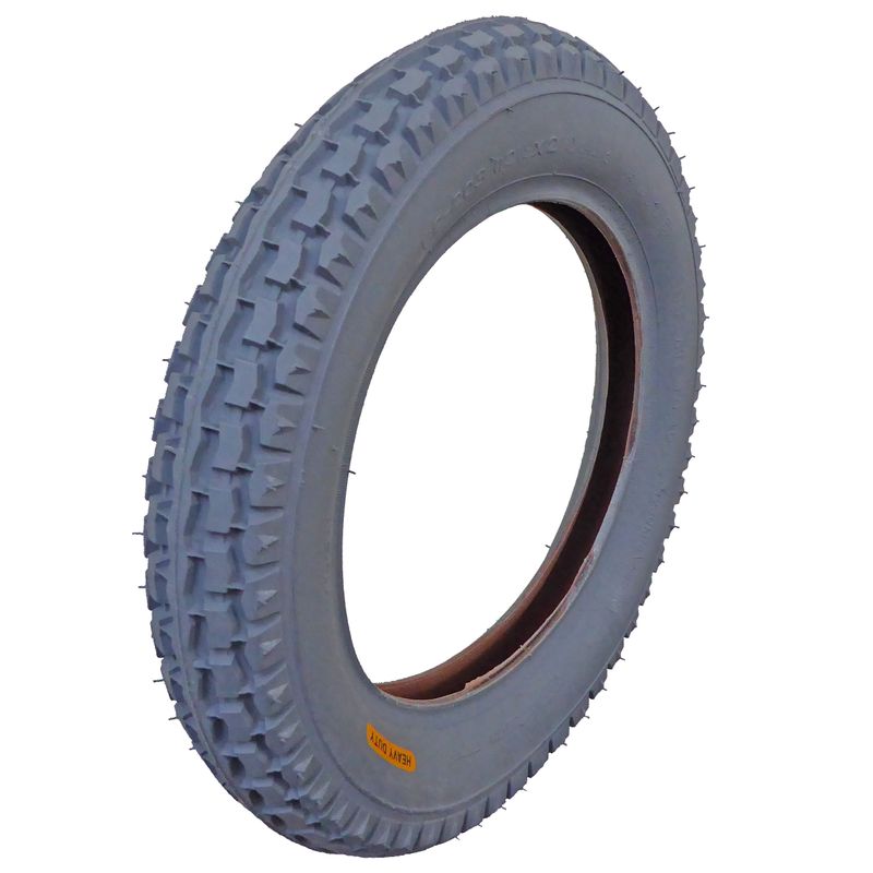 Pneu 310/55 (12.1/2x2.1/4")
Couleur gris, profile cramponné (R-107)
Pression: 2.7 Bar (62-203)