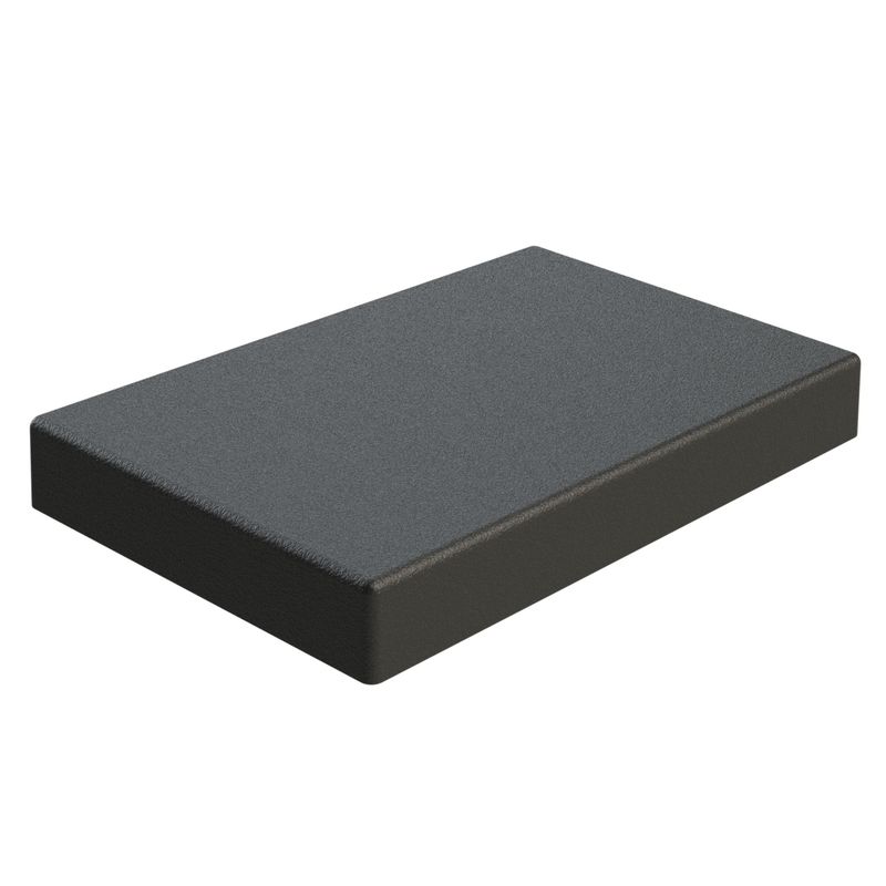 Polster-Auflage LxBxH: 300x198x39mm
Farbe schwarz, Mat. PU-Schaum
mit Holzkern, 2x M10