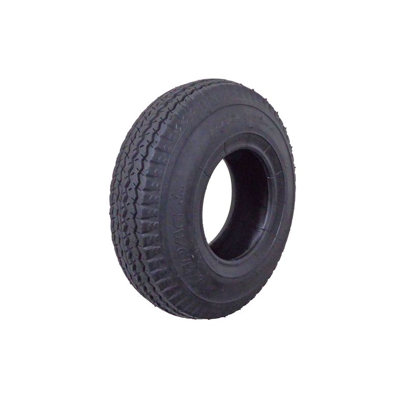 Pneu 2.80/2.50-4"
Couleur noir, profile cramponné (R-108)
Pression: 2.5 Bar