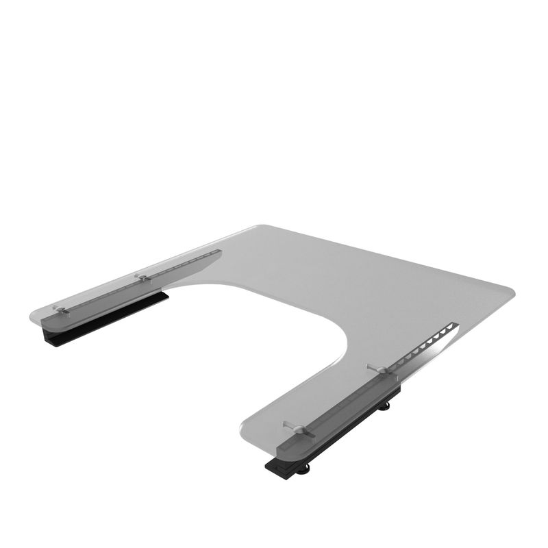 Therapietisch BxT: 600x570mm
Material: Kunststoff transparent 8mm
Sitzbreite 380-460mm, aufschiebbar