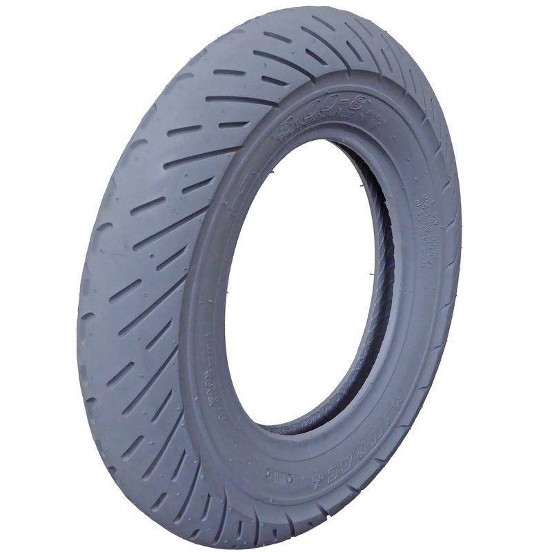 Bereifung 3.00-8"
Farbe grau, Profil Race (R-104)
Reifendruck: 2.5 Bar