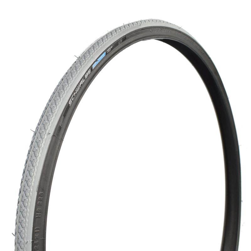 Bereifung 24x1" (25-540) HP
Farbe grau/schwarz, Profil HS228
Schwalbe HighPressure, <10 Bar