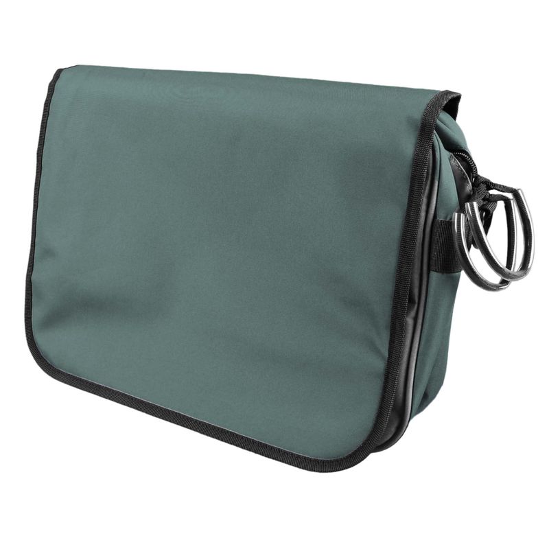 Rolko Messenger-Bag quer
Größe: 380x270x110 mm, Farbe: Blaugrün
Material: Polyester schmutz-/wasserabw.
