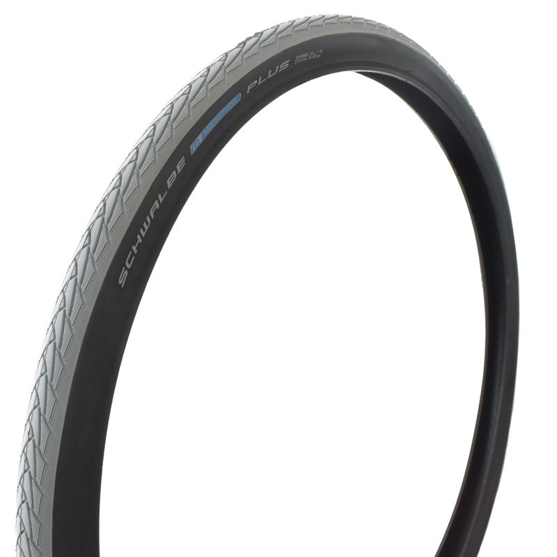 Bereifung 24x1.3/8" (37-540) MP
Farbe grau/schwarz, Profil HS440
Schwalbe MarathonPlus SmartGuard