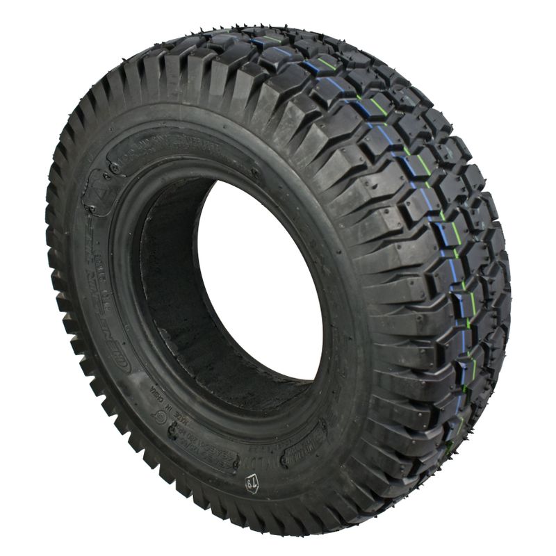 Bereifung 13x5.00-6" pannensicher
Farbe schwarz, Profil Block (C-9266)
Felgenbettbreite: 68mm (ohne Ventil)