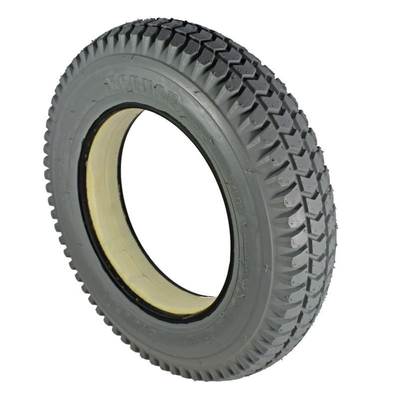 Pneu increvable 3.00-8" (remplit PU)
Couleur gris, profile cramp. (CY-145)
Espace du fond de jante: 50-55mm