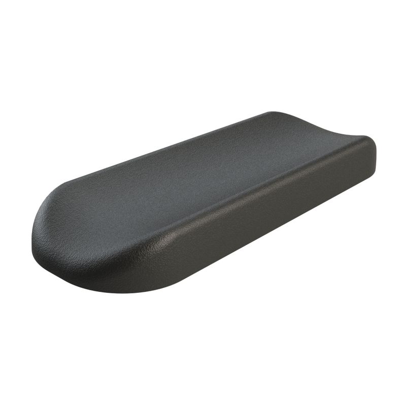 Appui bras, mesures 352x123mm
Couleur noir, matériel en polyuréthane
Coeur en bois