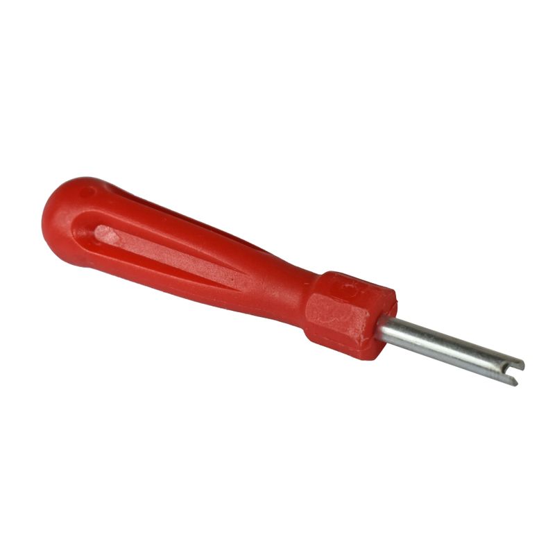 Tournevis pour valve auto
Poignée en plastique rouge