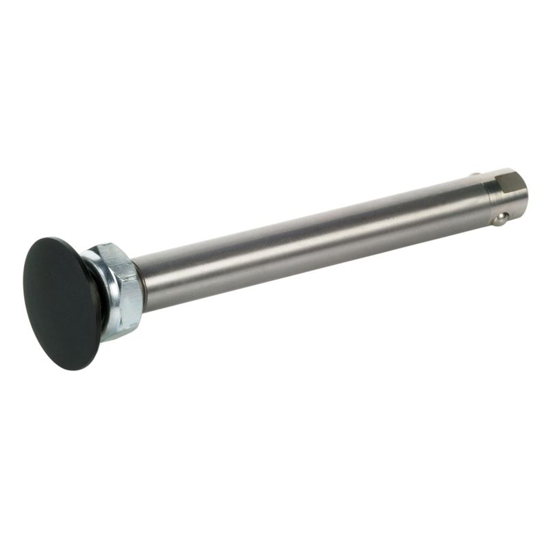 Axe à bille Ø12mm
Acier inoxydable / bouton en alu
Longueur effective 98mm