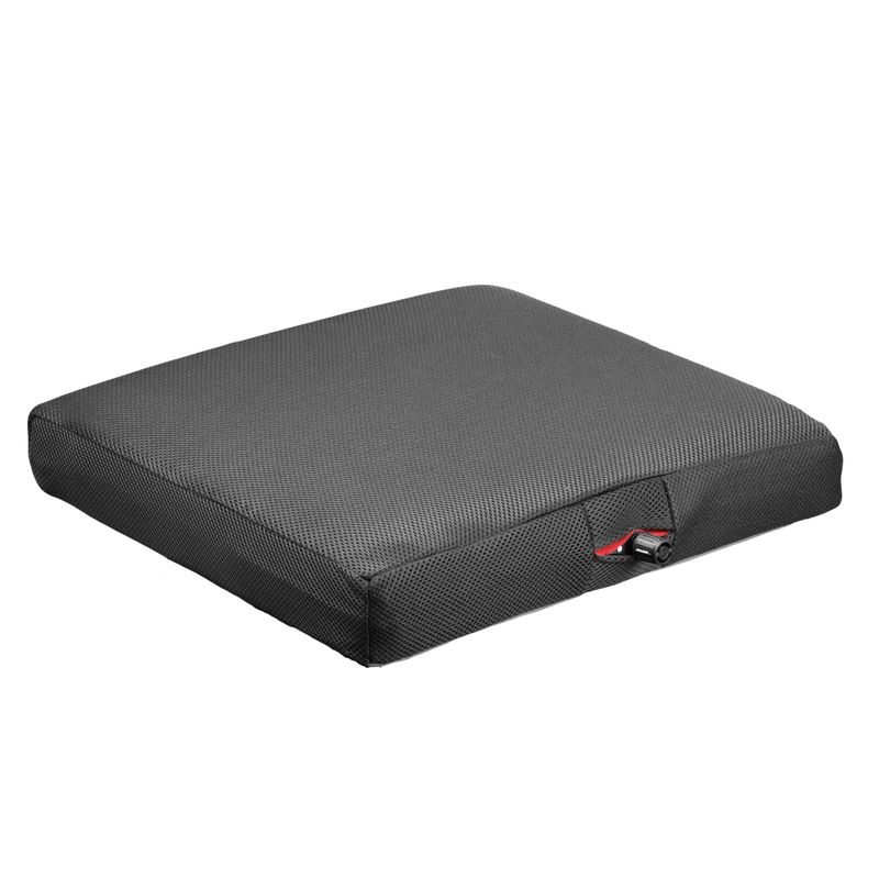 Sitzkissen Rolko-AIRpad 450x450x80mm
1 Luftkammer selbstbefüllbar, Viscoschaum
Belastbarkeit max: 150 kg, Farbe: Schwarz