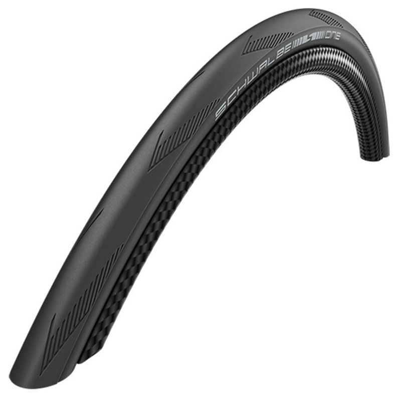 Bereifung 24x1.00" (25-540) ONE
Farbe schwarz, Profil HS462
Schwalbe ONE V-Guard faltbar