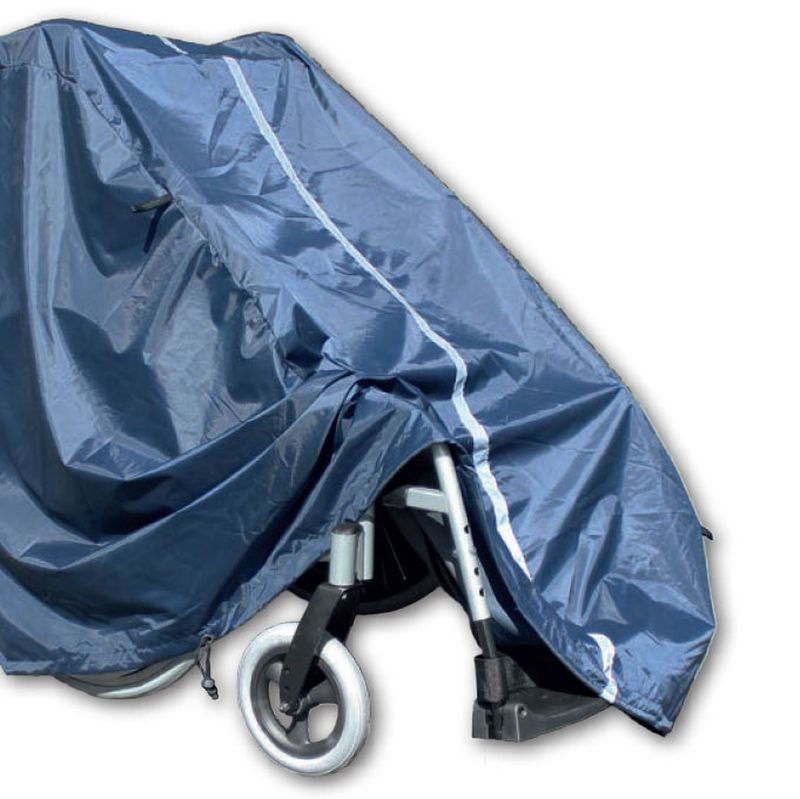 Rollstuhlgarage LxBxH: 105x70x90cm
Gewichtband, Orientierung, Hängelaschen
blau, wasserdicht, UV-/frostbeständig