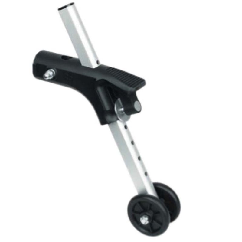Anti-Kipp-Rad 
Mit Adapter für Rohr-Ø 22+25mm
Nachrüstsatz für entspr. Rollstühle