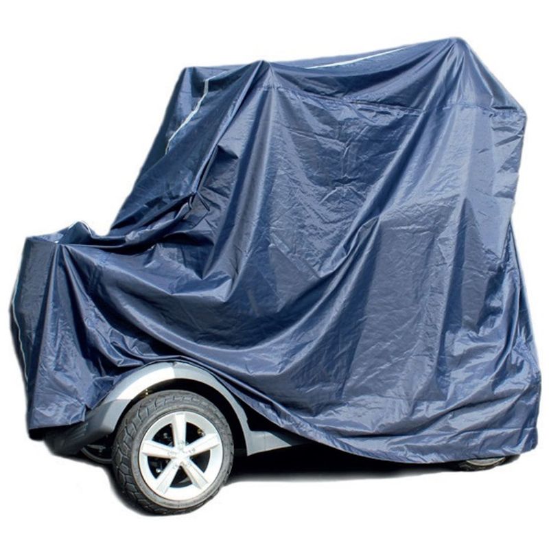 Scooter-Garage LxBxH: 145x70x110cm
Gewichtband, Orientierung, Hängelaschen
blau, wasserdicht, UV-/frostbeständig