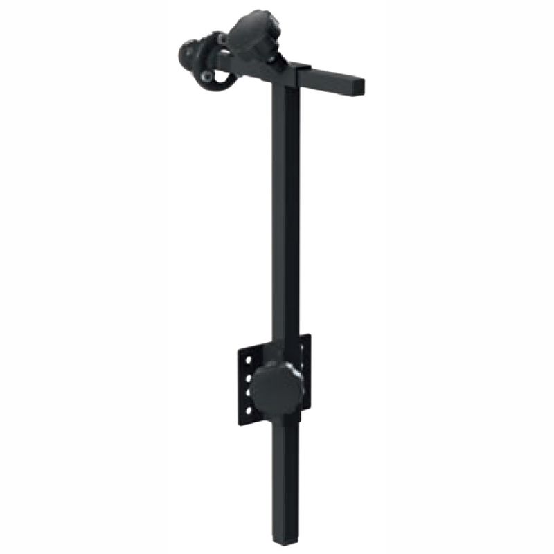 Appui-tête avec support central
Avec rotule, sans coussin, acier noir
Plage de réglage: 350mm